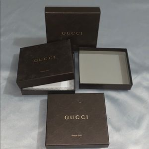 Gucci wallet box